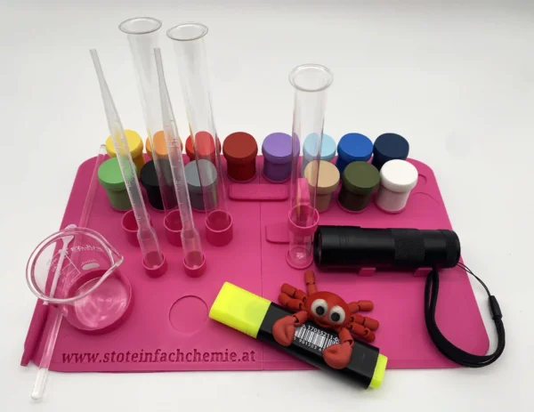 Experimentierset-Chemiebaukasten für Kinder ab 8 Jahren